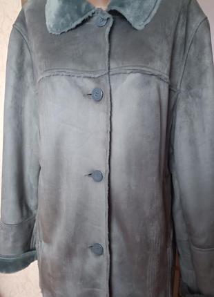 Дублёнка куртка женская р. 52-542 фото