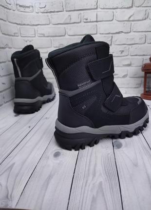 Зимові дитячі черевики термо 🔥для хлопчика - чобітки сноубутси9 фото