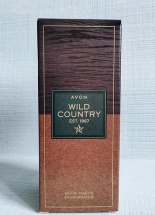 Туалетна вода wild country avon