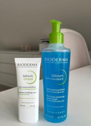 Биодерма себиум крем от акне bioderma sebium global2 фото