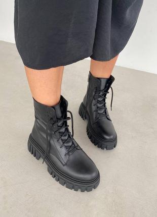 Ботинки зимние и демисезонные кожаные