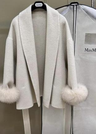 Пальто кардиган в стилі maxmara s/m