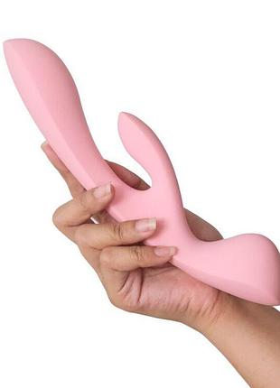 Вібратор-кролик satisfyer triple oh pink 6