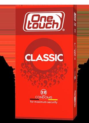 Презервативы one touch classic в силиконовой смазке с накопителем (12шт.)