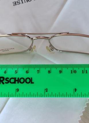 Стильная мужская оправа, очки, окуляри на флексах ballet image9 фото