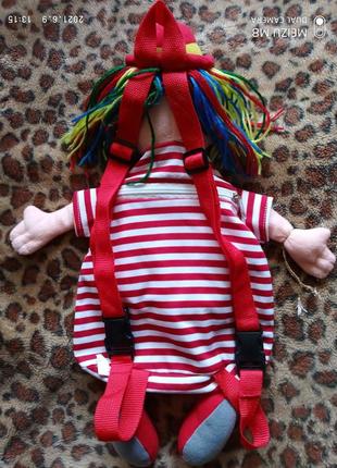 Дитячий рюкзак веселий клоун/лялька германія3 фото