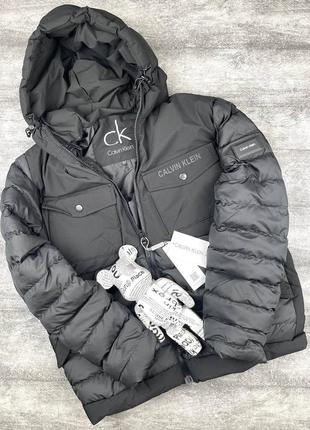 Зимняя куртка в стиле calvin klein4 фото