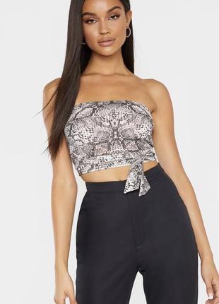 Топ-бандо принт питон
