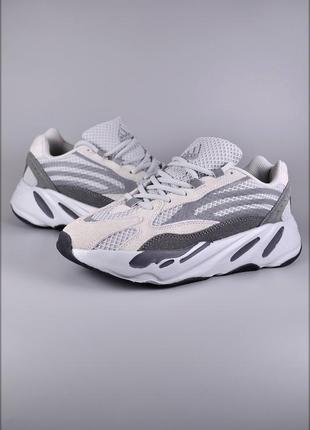 Мужские кроссовки adidas yeezy 700 gray