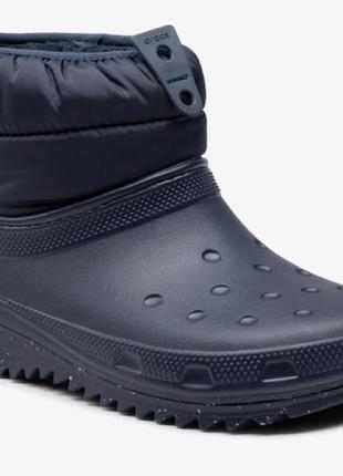 Crocs гумові ботильйони чоботи shorty boot 39-40