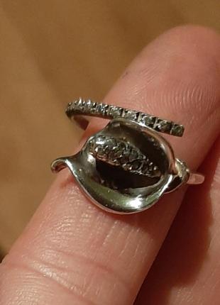 Італійське срібне кільце кала
