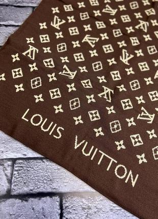 Двусторонний шарф louis vuitton