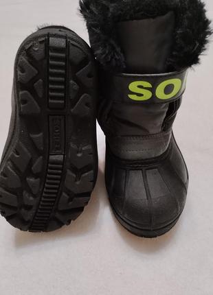 Зимние сапоги ботинки сноубутсы sorel 27 17,2см6 фото