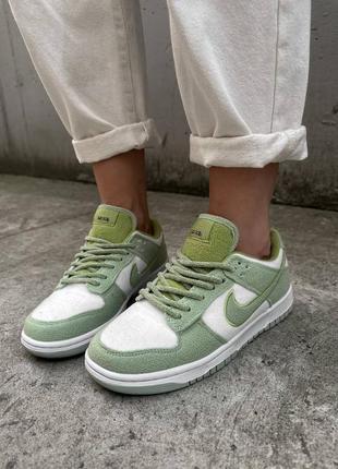 Кроссовки nike sb dunk new green