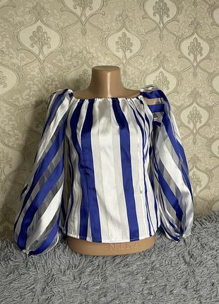 Блузка женская. блуза. блузка с рукавами фонарь. блуза с длинным рукавом