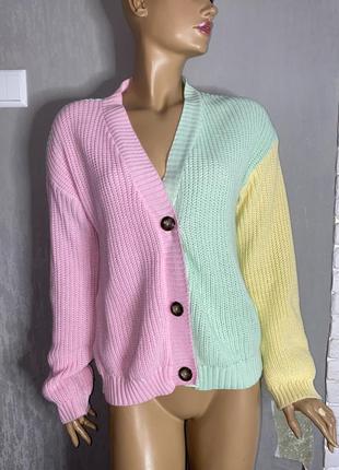 Оригинальный кардиган кофта boohoo, l