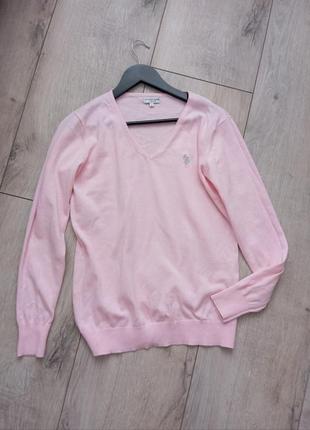 Пуловер розовый