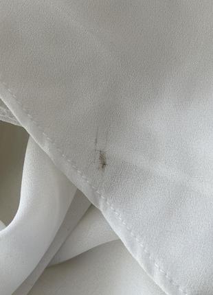 Винтаж белый пеньюар сша с кружевом ночная кружевная рубашка неглиже cinema etoile10 фото