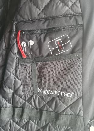 Распродажа пальто navahoo недорогое черное теплое6 фото