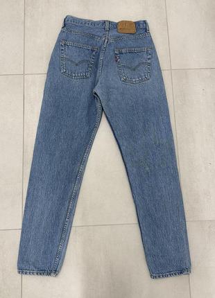Levi’s 510 vintage винтажные mom джинсы с высокой посадкой7 фото