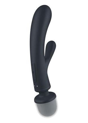 Вибратор satisfyer triple lover (grey) 4
