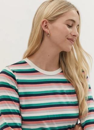 Модний лонгслив marks & spencer, 100% бавовна, розмір 16/44 або xxl, колекція 2022 року3 фото