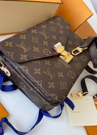 Сумка louis vuitton pochette metis 1:1 чип7 фото