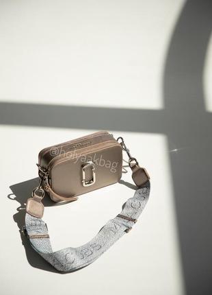 Сумка marc jacobs бронзовая4 фото