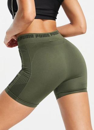 Бесшовные шорты puma evoknit. новые с этикетками оригинал