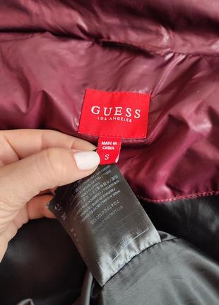 Куртка стёганая дутая зима осень guess7 фото