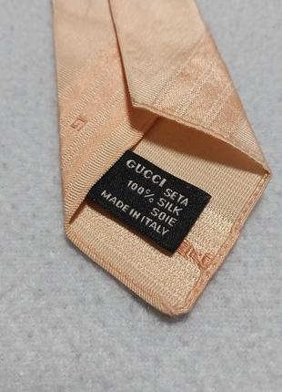 Люксова брендова стильна краватка gucci