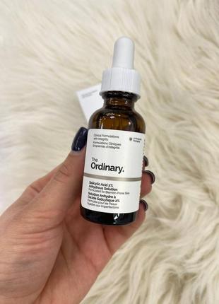 The ordinary - the ordinary - salicylic acid 2% anhydrous solution - сыворотка с салициловой кислотой 2%3 фото