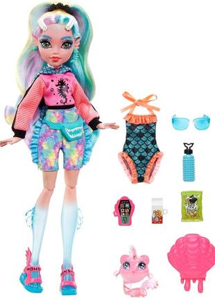 Кукла monster high монстро-классика лагуна hhk55 базовая третье поколение