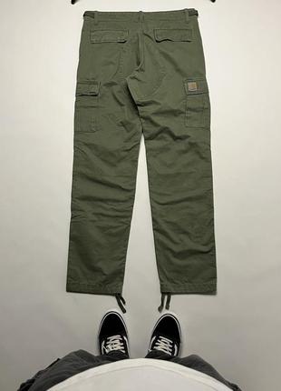 Штани карго carhartt wip regular cargo khaki pants