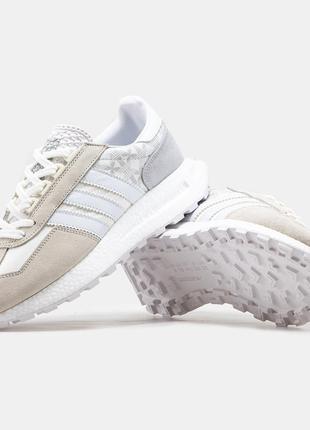 Женские кроссовки adidas retropy e5 white beige 36-37-38-39-40