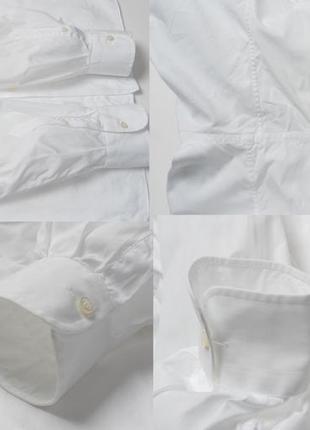 Brioni white&nbsp;button-down shirt&nbsp;&nbsp; мужская рубашка9 фото