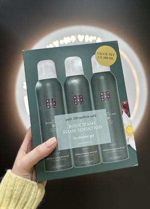 Гель-пінка пінка для душу rituals the ritual of jing