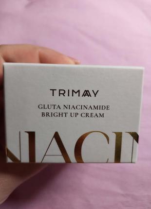 Интенсивный освещающий крем trimay gluta niacinamide bright up cream 50 мл