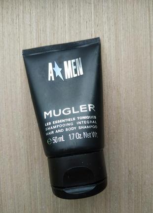 Mugler a men шампунь та гель для душу.