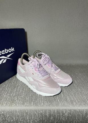 Женские оригинальные кроссовки reebok classic3 фото