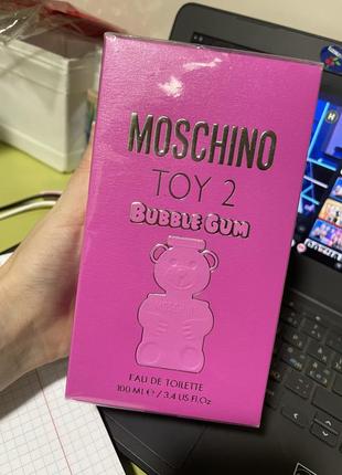 Оригинальные original оригинал духи moschino toy 2 bubble gum парфюм 100 мл туалетная вода1 фото