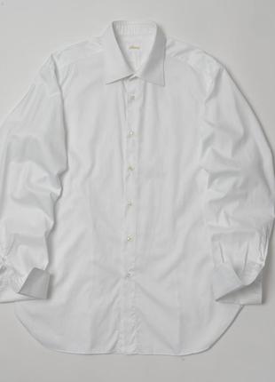 Brioni white shirt&nbsp;&nbsp;мужская рубашка2 фото