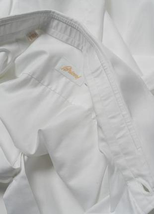 Brioni white shirt&nbsp;&nbsp;мужская рубашка8 фото