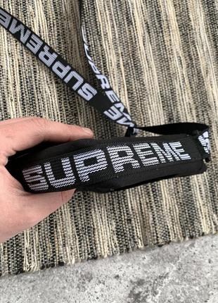 Supreme ss15 crossbody bag сумка чорна через плече бананка барсетка супрім2 фото