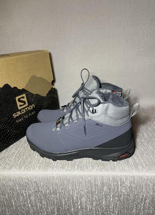 Мужские утепленные ботинки salomon waterproof