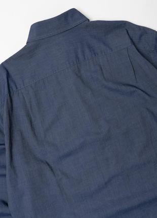 Brioni&nbsp; dark blue shirt&nbsp;&nbsp;мужская рубашка7 фото