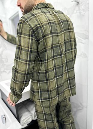 Коттоновая мужская пижама оверсайз9 фото