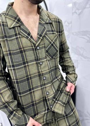 Коттоновая мужская пижама оверсайз2 фото