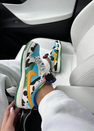 Кроссовки nike dunk low sb x ben &amp; jerry’s «chunky dunky’10 фото