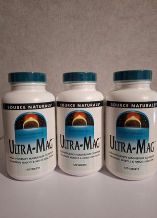 Комплекс с магнием ultra-mag отØ naturals